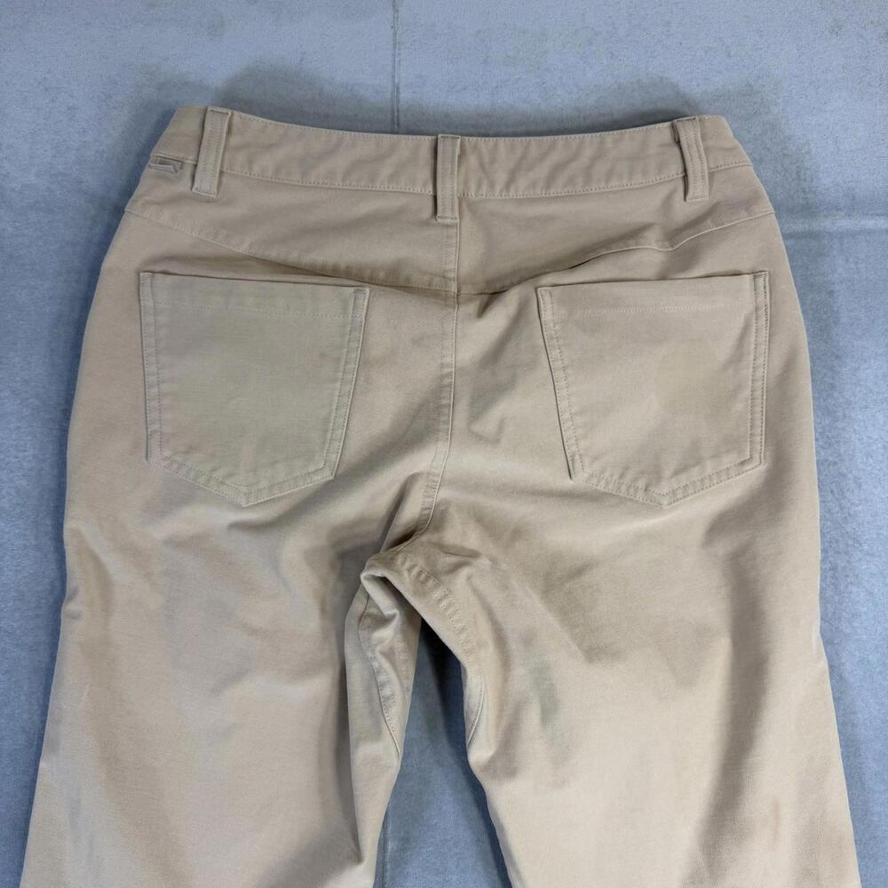 Lululemon ABC Pants Men 28 Tan Utilitech Slim Fit Chino 5 Pocket Stretch - Picture 4 of 8